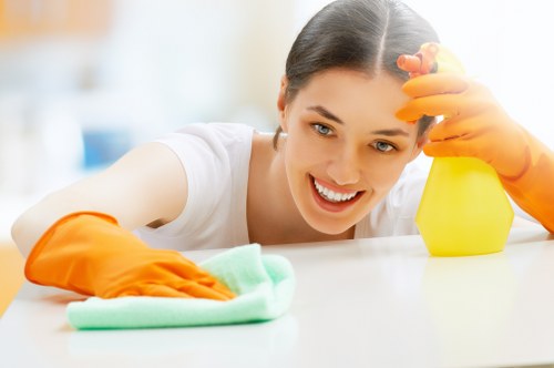 Professional office cleaning in Soho reception and workspaces
